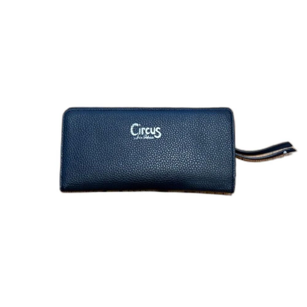 Circus by Sam Edelman Textured Black Leather Wallet